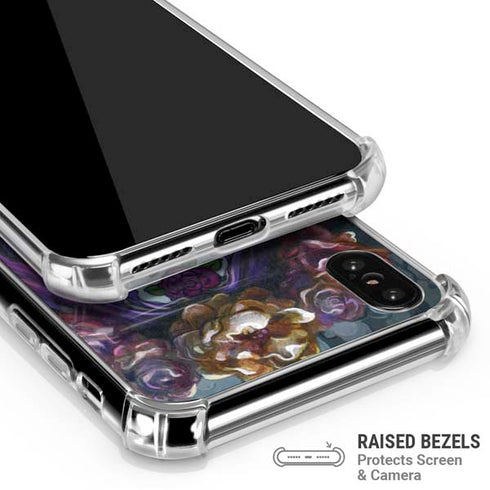 Day of the Dead Gothic Skull Fairy by Jasmine Becket-Griffith iPhone XS Max Clear Case